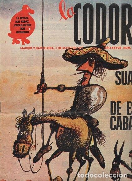 Coleccionismo de Revistas y Peri&oacute;dicos: LA CODORNIZ - N&ordm; 1819 / MAYO 1977 - PORTADA : MENDI