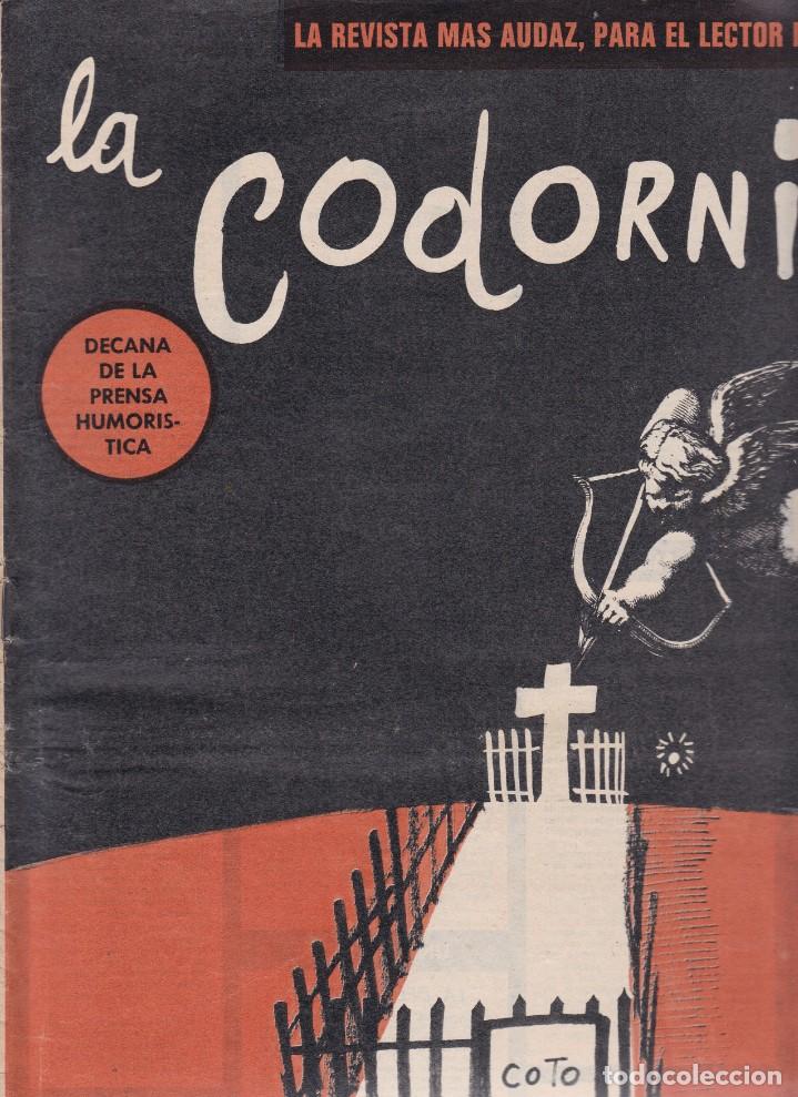 Coleccionismo de Revistas y Peri&oacute;dicos: LA CODORNIZ - N&ordm; 1527 / FEBRERO 1971 - PORTADA : COTO