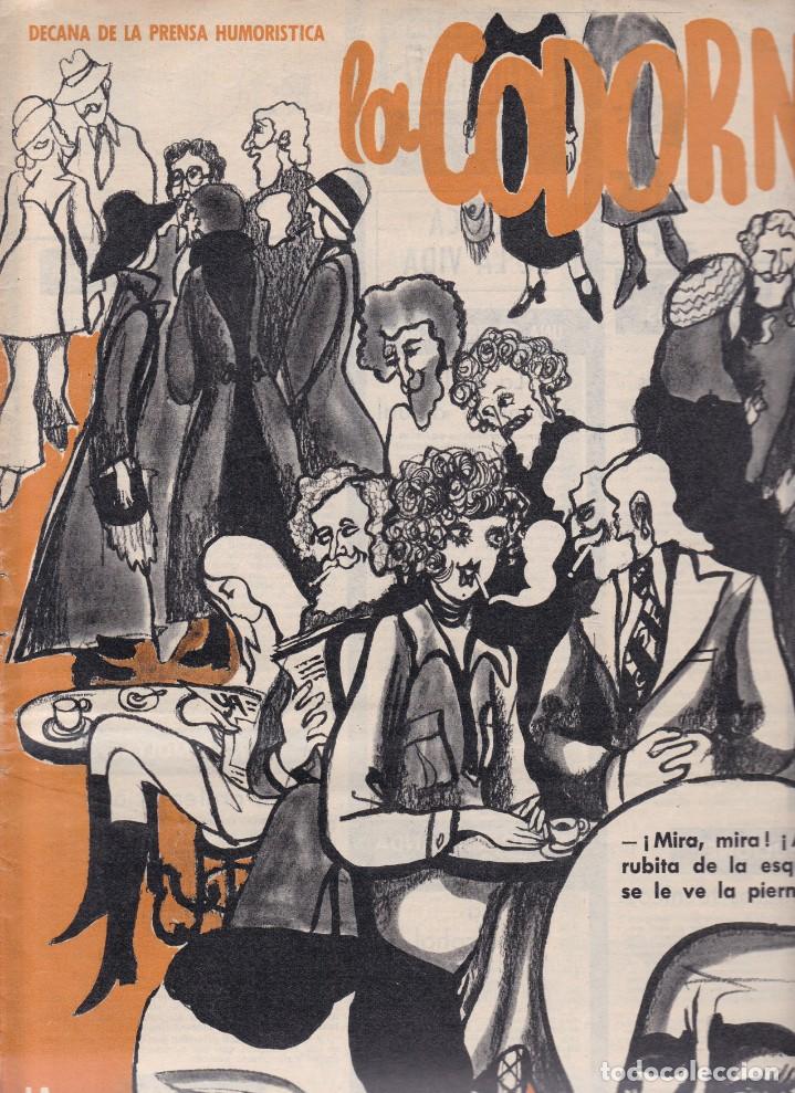 Coleccionismo de Revistas y Peri&oacute;dicos: LA CODORNIZ - N&ordm; 1533 / ABRIL 1971 - PORTADA : MUNOA