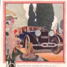 Coleccionismo de Revistas y Periódicos: ANUNCIO AUTOMÓVIL LINCOLN DE 1928 EN RECORTE (CO33) 1 PÁGINA REVISTA LA ESFERA DE ESE AÑO. Lote 144593822