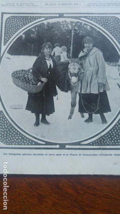 Collection Magazines and Newspapers: PUERTO DE NAVACERRADA HOJA REVISTA A&Ntilde;O 1917