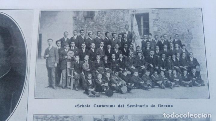 Collezionismo di Riviste e Giornali: SCHOLA CANTORUM SEMINARIO GERONA BETO&Ntilde;O ELGOIBAR ACCIDENTE AVIACION MADRID TURQUIA REVISTA 1915