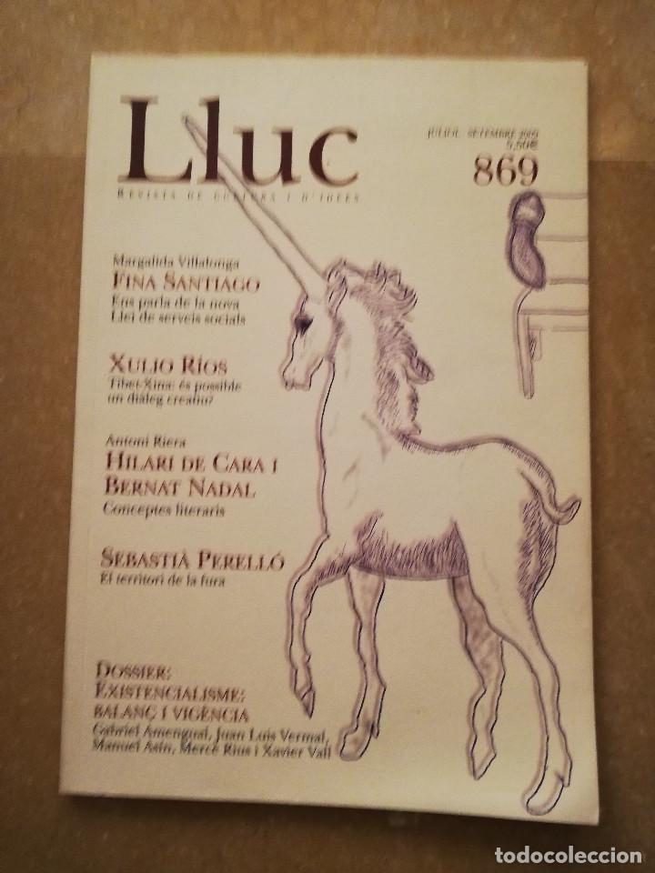 Collection Magazines and Newspapers: LLUC. REVISTA DE CULTURA I D'IDEES N&ordm; 869 (JULIOL - SETEMBRE 2009)