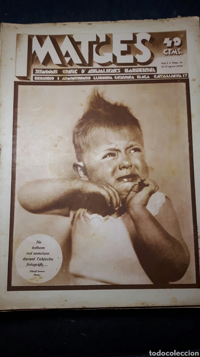 Coleccionismo de Revistas y Peri&oacute;dicos: IMATGES revista n&uacute;mero 12