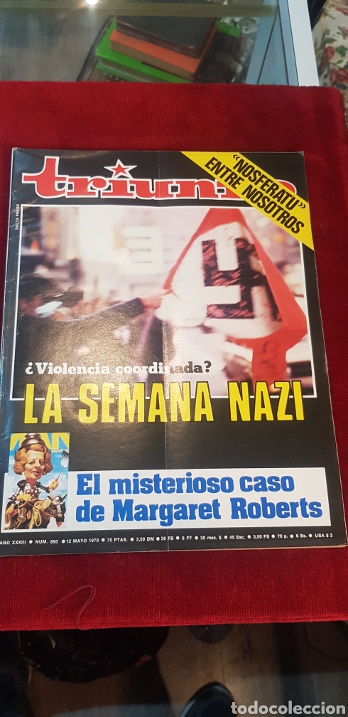 Coleccionismo de Revistas y Peri&oacute;dicos: Revista triunfo 850 semana nazi