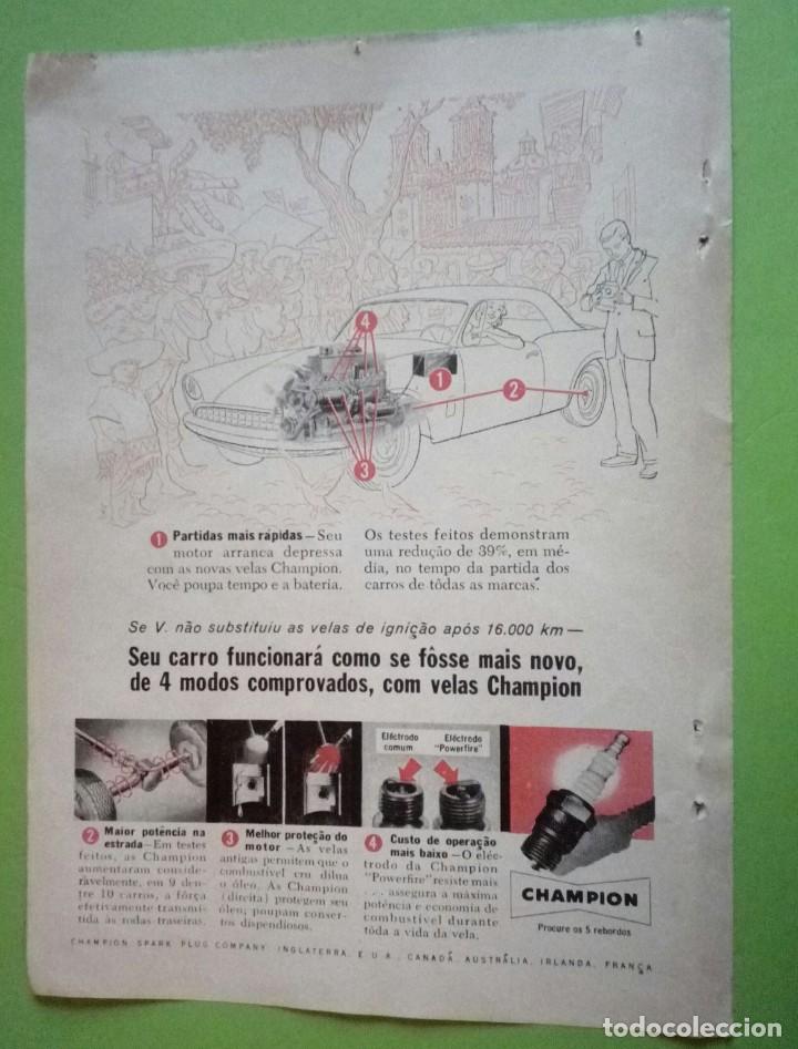 Coleccionismo de Revistas y Peri&oacute;dicos: Publicidade CHAMPION. Pagina de revista 1957