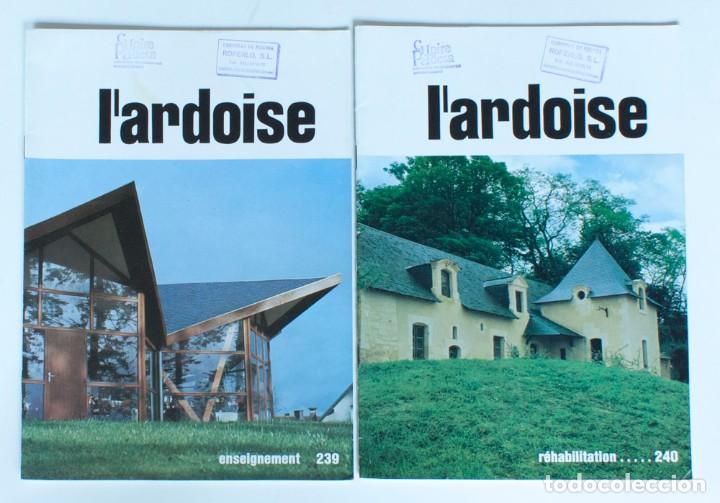 Collection Magazines and Newspapers: 2 REVISTAS L&acute;ARDOISE (Pizarra). MARZO-MAYO Y JUNIO-AGOSTO 1979. En Franc&eacute;s.