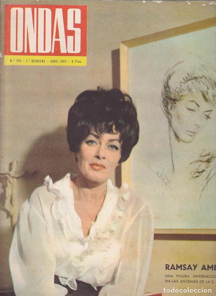 Collectionnisme de Revues et Journaux: REVISTA ONDAS ABRIL 1962