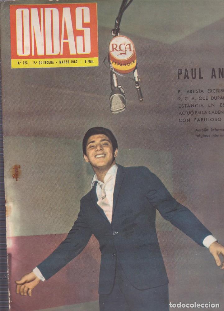 Collectionnisme de Revues et Journaux: REVISTA ONDAS MARZO 1962