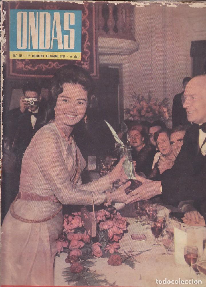 Collectionnisme de Revues et Journaux: REVISTA ONDAS DICIEMBRE 1961