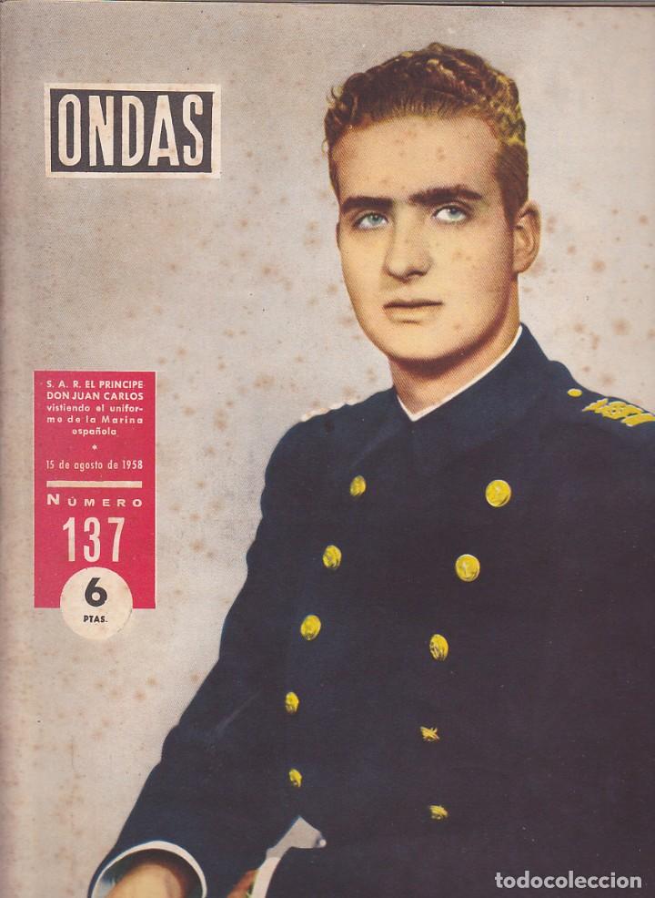 Collectionnisme de Revues et Journaux: REVISTA ONDAS AGOSTO 1958