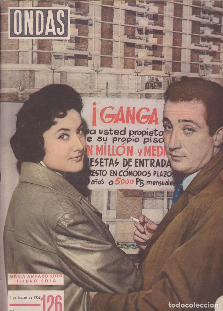 Collectionnisme de Revues et Journaux: REVISTA ONDAS MARZO 1958