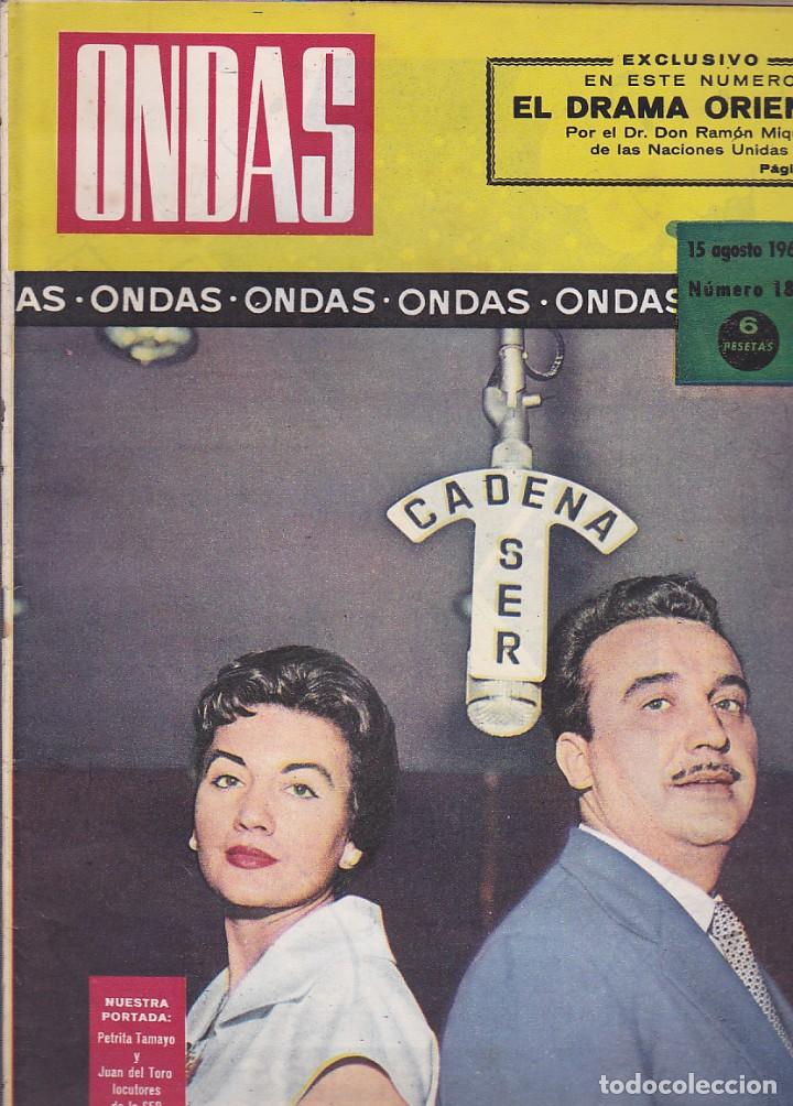 Collectionnisme de Revues et Journaux: REVISTA ONDAS AGOSTO 1960