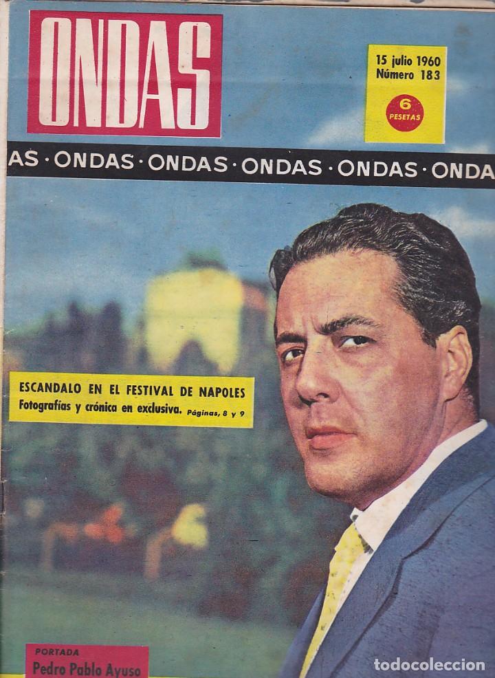 Collectionnisme de Revues et Journaux: REVISTA ONDAS JULIO 1960