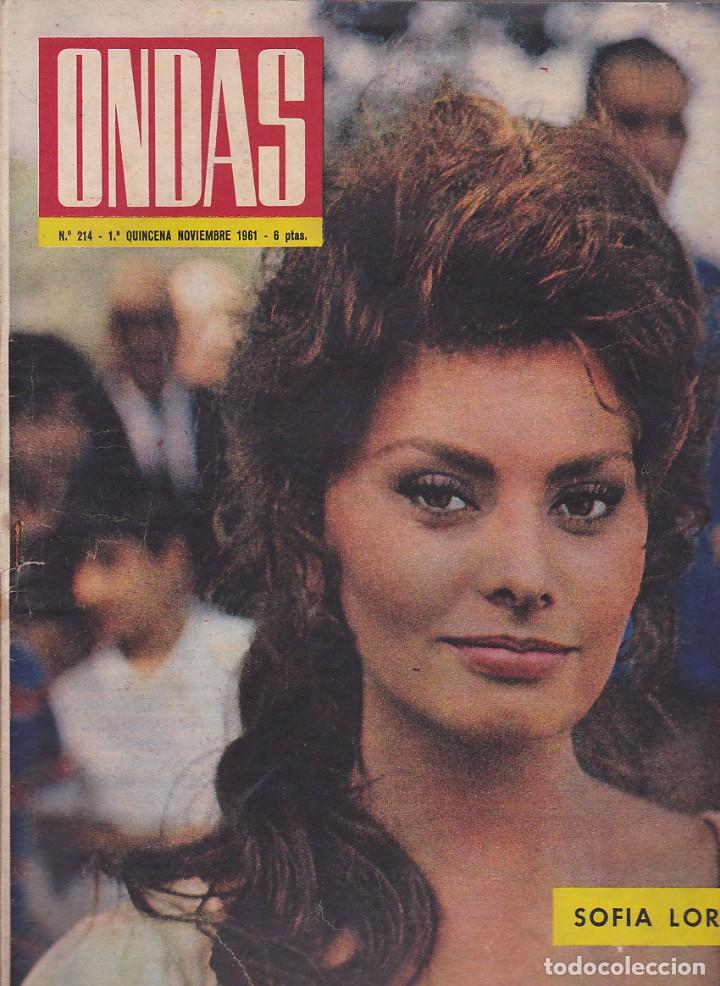 Collectionnisme de Revues et Journaux: REVISTA ONDAS NOVIEMBRE 1961