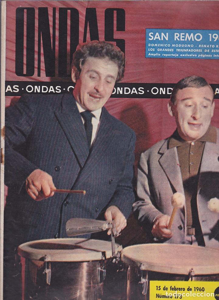 Collectionnisme de Revues et Journaux: REVISTA ONDAS FEBRERO 1960