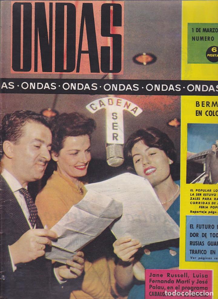 Collectionnisme de Revues et Journaux: REVISTA ONDAS MARZO 1960