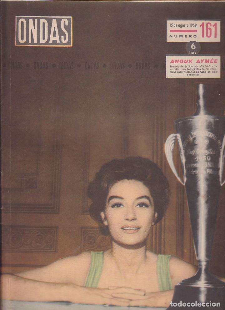 Collectionnisme de Revues et Journaux: REVISTA ONDAS AGOSTO 1959