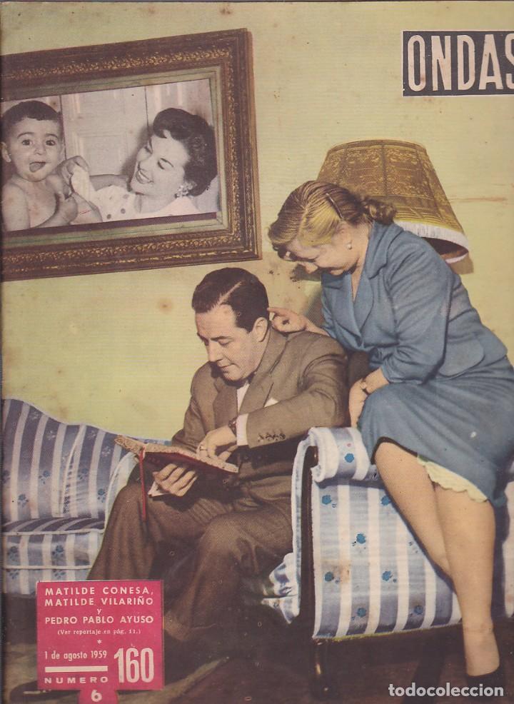 Collectionnisme de Revues et Journaux: REVISTA ONDAS AGOSTO 1959