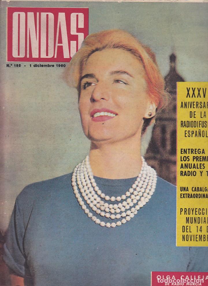 Collectionnisme de Revues et Journaux: REVISTA ONDAS DICIEMBRE 1960