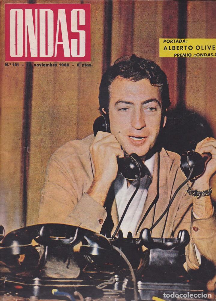 Collectionnisme de Revues et Journaux: REVISTA ONDAS NOVIEMBRE 1960