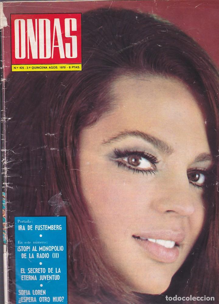 Collectionnisme de Revues et Journaux: REVISTA ONDAS AGOSTO 1970