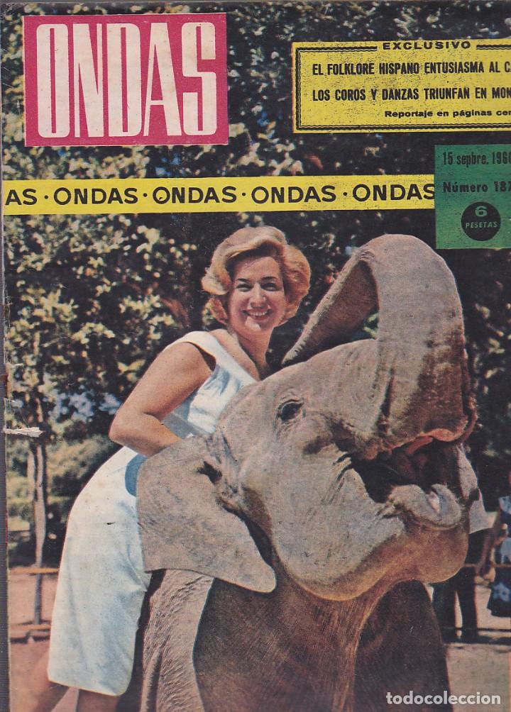 Collectionnisme de Revues et Journaux: REVISTA ONDAS SEPTIEMBRE 1960