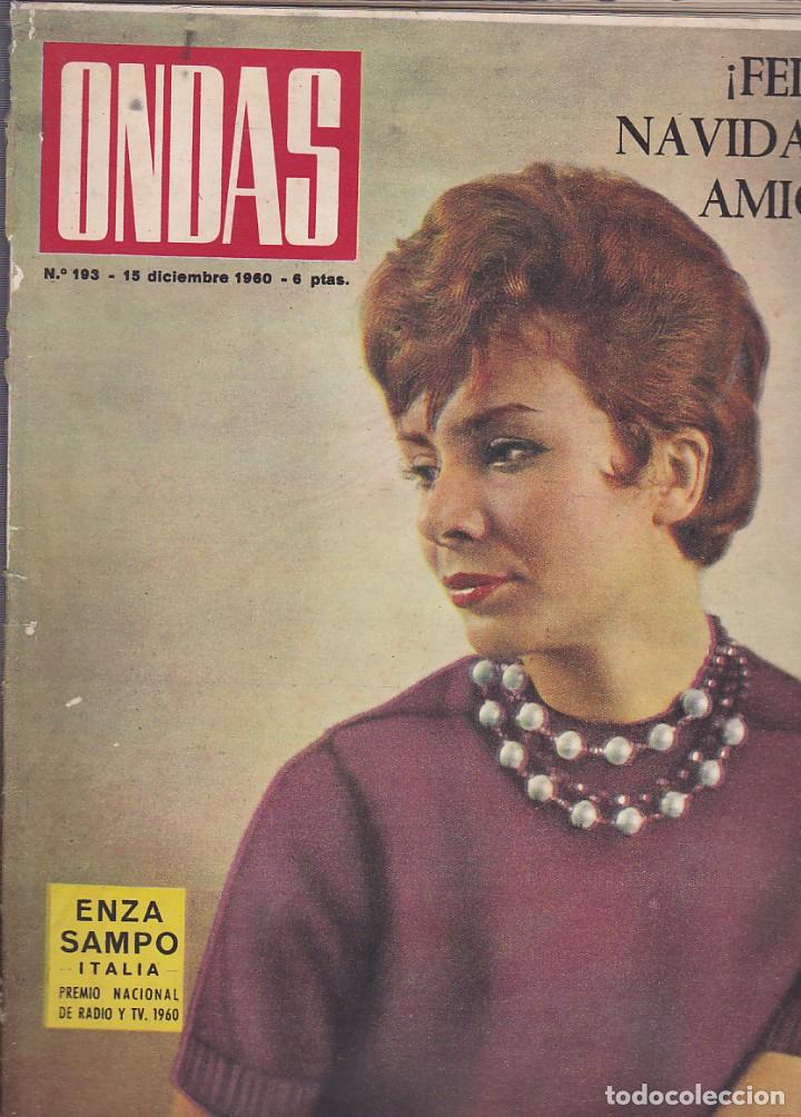 Collectionnisme de Revues et Journaux: REVISTA ONDAS DICIEMBRE 1960