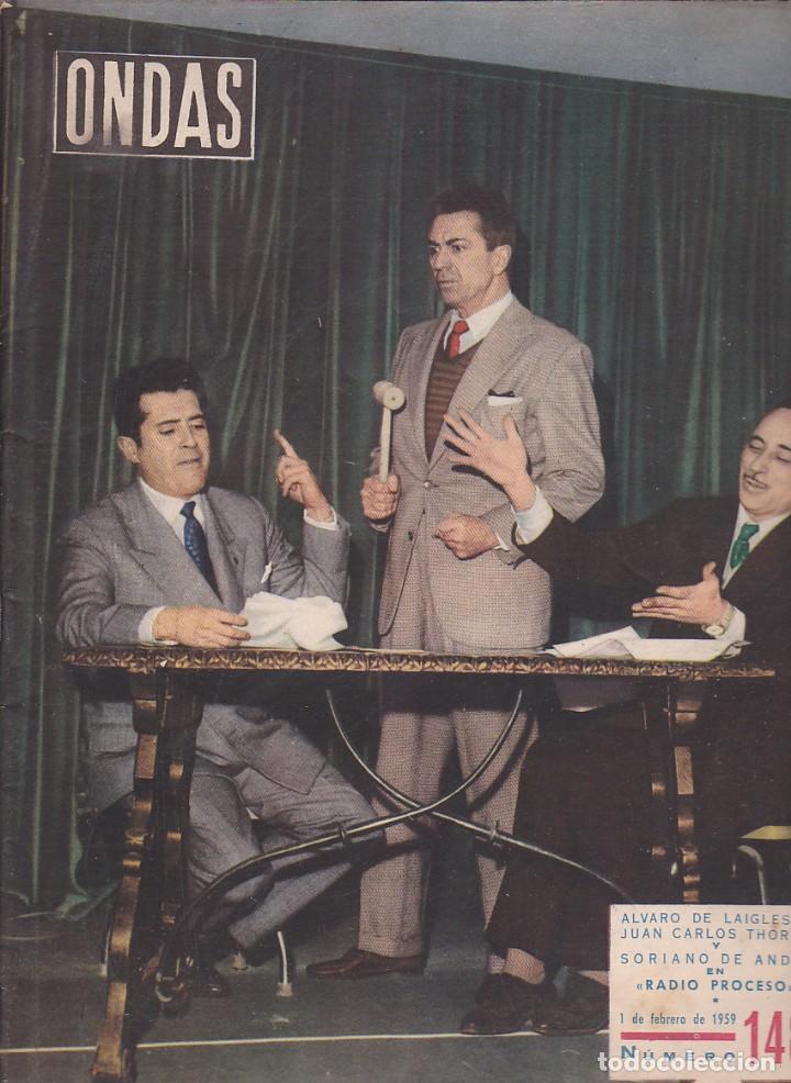 Collectionnisme de Revues et Journaux: REVISTA ONDAS FEBRERO 1959