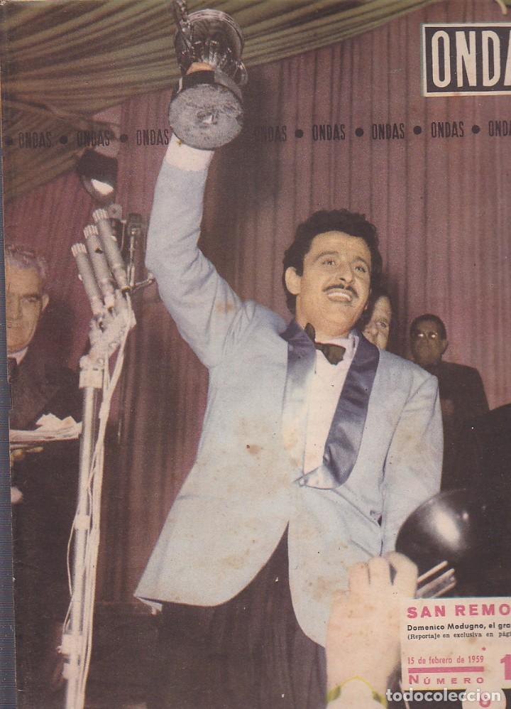 Collectionnisme de Revues et Journaux: REVISTA ONDAS FEBRERO 1959