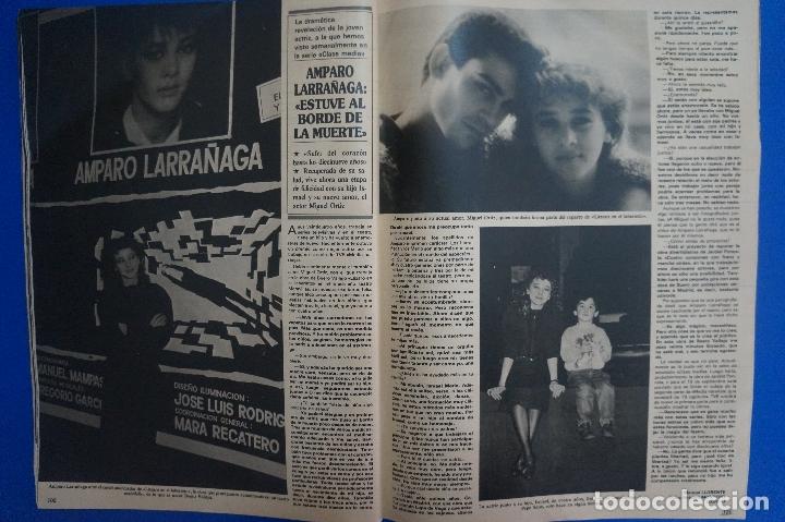 Coleccionismo de Revistas y Peri&oacute;dicos: RECORTE REPORTAJE CLIPPING DE AMPARO LARRA&Ntilde;AGA MIGUEL ORTIZ REVISTA SEMANA N&ordm; 2459 P&Aacute;G 100-101