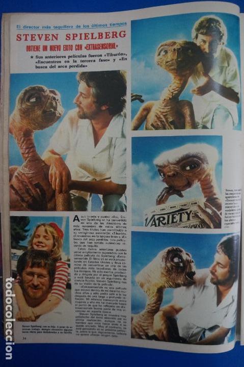 Coleccionismo de Revistas y Peri&oacute;dicos: RECORTE REPORTAJE CLIPPING DE STEVEN SPIELBERG E.T. REVISTA SEMANA N&ordm; 2224 P&Aacute;G 34 L52