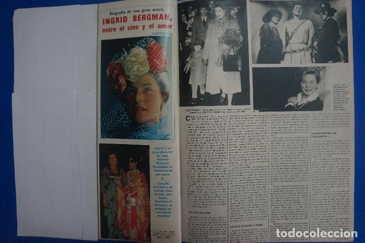 Coleccionismo de Revistas y Peri&oacute;dicos: RECORTE REPORTAJE CLIPPING DE INGRID BERGMAN REVISTA SEMANA N&ordm; 2224 P&Aacute;G 76-77 L52