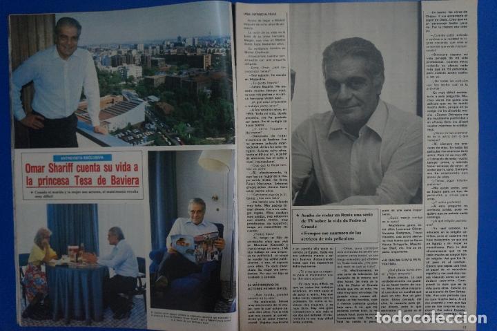 Coleccionismo de Revistas y Peri&oacute;dicos: RECORTE REPORTAJE CLIPPING DE OMAR SHARIFF TESA DE BAVIERA REVISTA SEMANA N&ordm; 2367 P&Aacute;G 10-12 L44