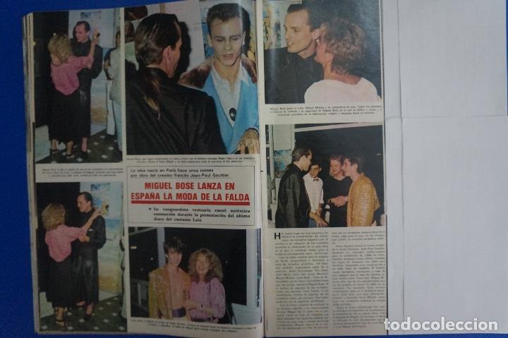 Coleccionismo de Revistas y Peri&oacute;dicos: RECORTE REPORTAJE CLIPPING DE MIGUEL BOSE FALDA REVISTA SEMANA N&ordm; 2367 P&Aacute;G 20-22 L44