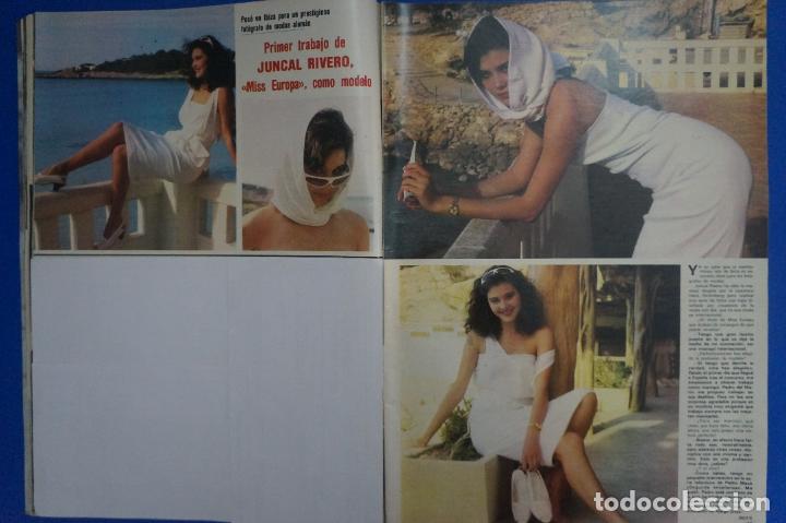 Coleccionismo de Revistas y Peri&oacute;dicos: RECORTE REPORTAJE CLIPPING DE JUNCAL RIVERO MISS EUROPA MODELO REVISTA SEMANA N&ordm; 2367 P&Aacute;G 24-26 L44