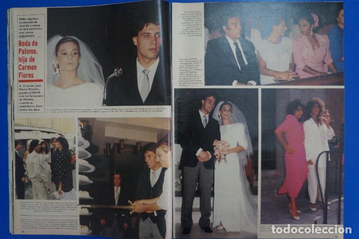 Coleccionismo de Revistas y Peri&oacute;dicos: RECORTE REPORTAJE CLIPPING DE BODA PALOMA SANCHEZ JOSE MARIA MORENO REVISTA SEMANA N&ordm; 2367 P&Aacute;G 38-39