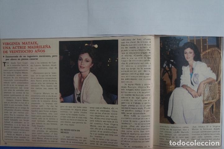 Coleccionismo de Revistas y Peri&oacute;dicos: RECORTE REPORTAJE CLIPPING DE VIRGINIA MATAIX REVISTA SEMANA N&ordm; 2367 P&Aacute;G 86-87 L44