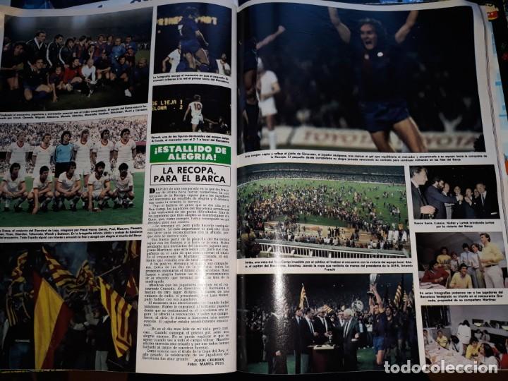 Coleccionismo de Revistas y Peri&oacute;dicos: 1982 RECOPA PARA EL BARCA BARCELONA FC