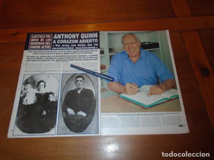 Coleccionismo de revistas y peri&oacute;dicos: RETAL PRENSA 1995: ANTHONY QUINN. MEMORIAS. CAP&Iacute;TULO 1&ordm;