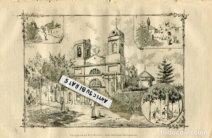 Coleccionismo de revistas y peri&oacute;dicos: REVISTA A&Ntilde;O 1882 SANT GERVASI SAN GERVASIO BENITO PEREZ GALDOS BUENOS AIRES LUGO PEREIRA