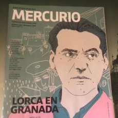 Coleccionismo de Revistas y Periódicos: REVISTA 'MERCURIO', Nº 206. DICIEMBRE 2018. ACTUALIDAD LITERARIA. LORCA EN PORTADA. NUEVA.. Lote 146246834