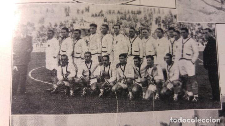 Colecionismo de Revistas e Jornais: EQUIPO RUGBY ARLEQUIN PERPI&Ntilde;AN LUIS LASA CARICATURISTA FORNELLS TAMARIU BAGUR BRAVA REVISTA A&Ntilde;O 1934