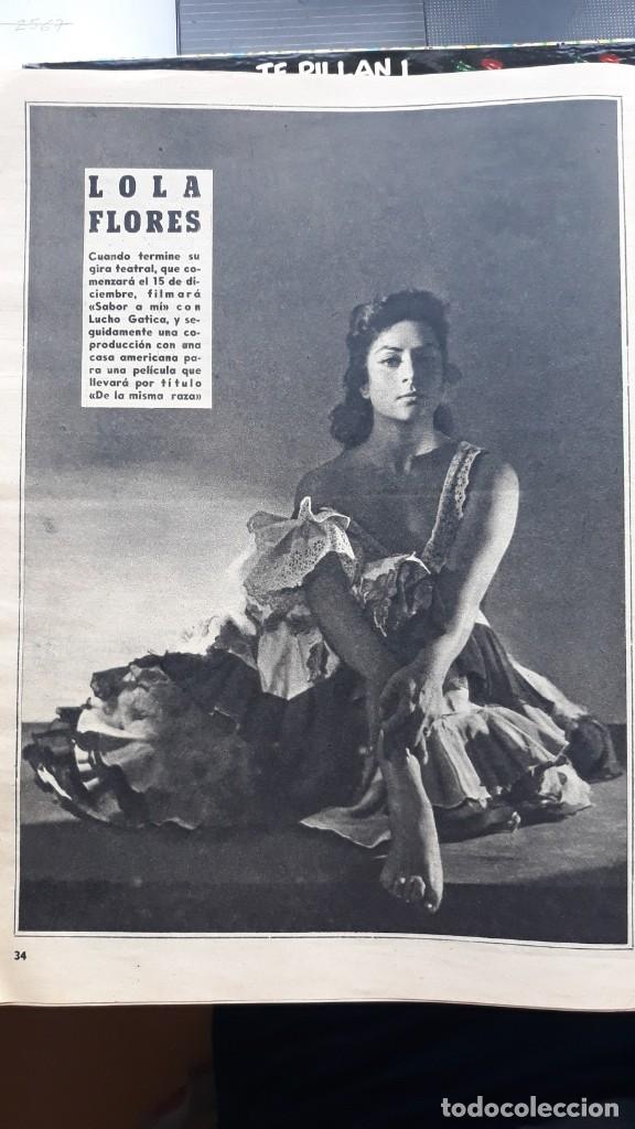 Coleccionismo de revistas y peri&oacute;dicos: lola flores