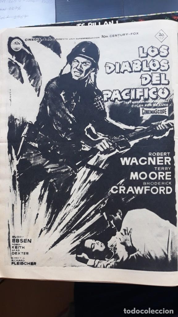 Sammeln von Zeitschriften und Zeitungen: los diablos del pacifico robert wagner terry moore broderick crawford