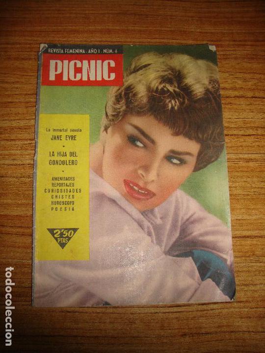 Collezionismo di Riviste e Giornali: REVISTA FEMENINA PICNIC N&ordm; 6