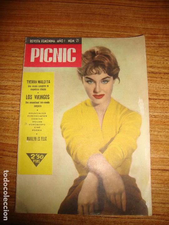 Coleccionismo de revistas y peri&oacute;dicos: REVISTA FEMENINA PICNIC N&ordm; 21