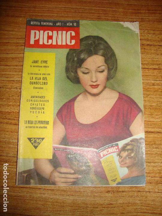 Colecionismo de Revistas e Jornais: REVISTA FEMENINA PICNIC N&ordm; 10