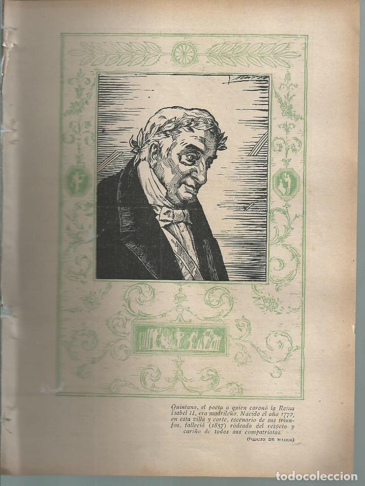Collectionnisme de Revues et Journaux: BYN 1 ENE 1928.N&ordm; 1911.SUELTOS:MANUEL JOSE QUINTANA POR JOSE ALSINA.DIB MARCO.ENRIQUE GARCIA ALVAREZ