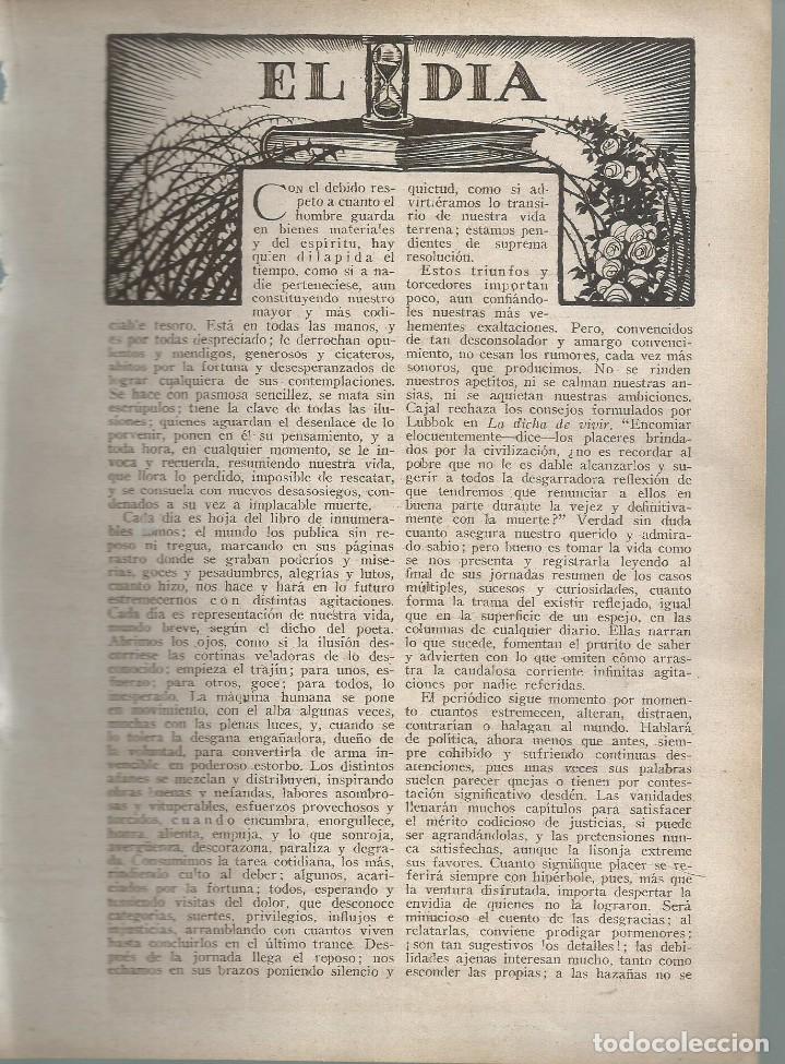 Collectionnisme de Revues et Journaux: BYN 1 ENE 1928.N&ordm; 1911.SUELTOS: J.FRANCOS RODRIGUEZ. EL DIA. DIBUJOS QUINTANILLA.